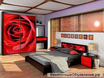 Двери-купе с фотопечатью