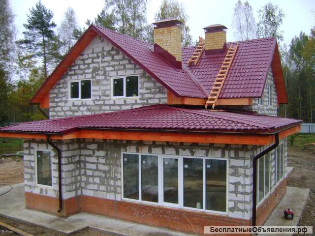 Монтаж кровли в Калининграде и области