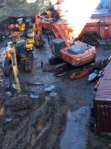 Разборка экскаваторов hitachi Komatsu Jcb