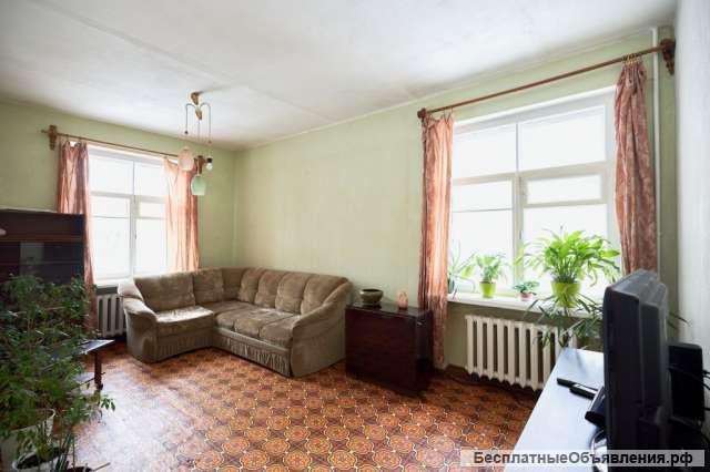 Большая двушка с отличным потенциалом