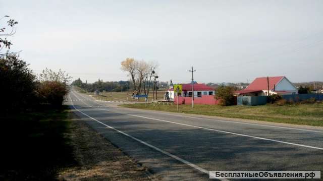 Земельный участок 15 соток х. Адагум на трассе Крымск-Крым-Анапа-Темрюк