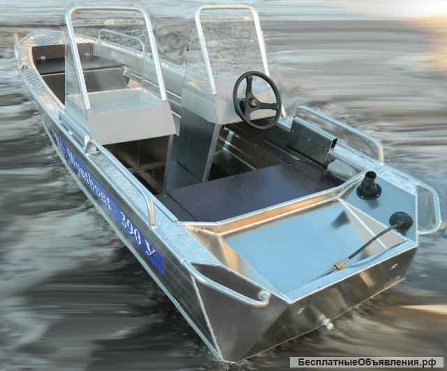 Лодку Wyatboat-390 У с консолями