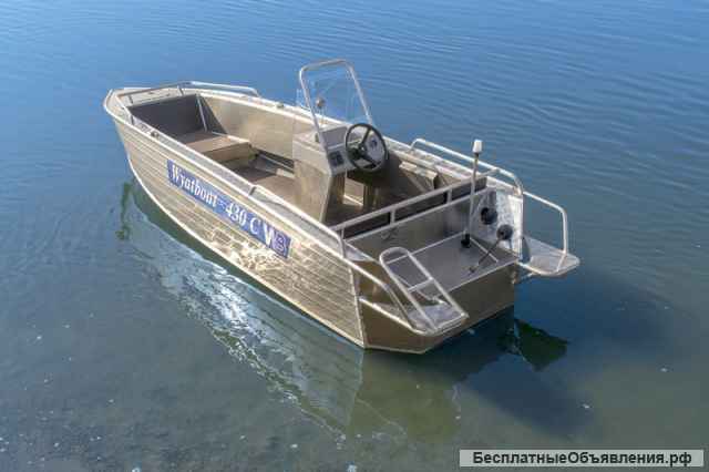 Лодку (катер) Wyatboat-430 DC al