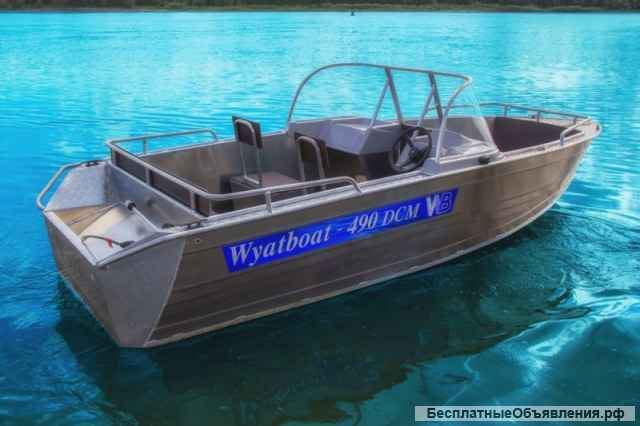 Лодку (катер) Wyatboat-490 DCM