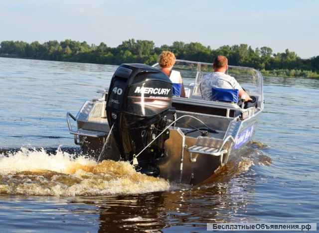 Лодку (катер) Wyatboat-490 Pro под водомет