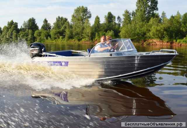 Лодку (катер) Wyatboat-490 Pro под водомет