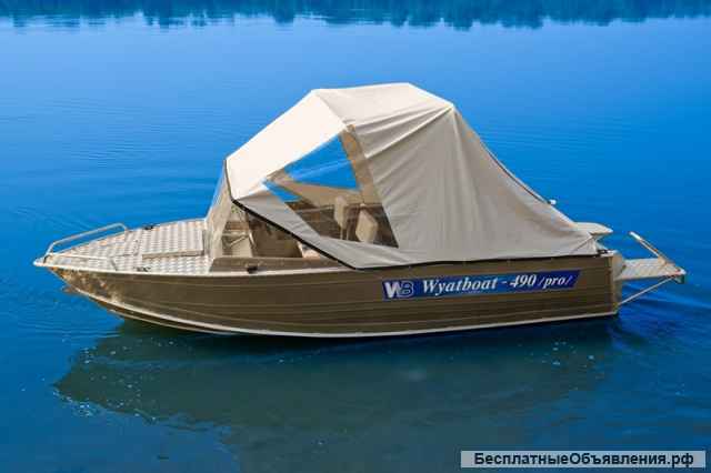 Лодку (катер) Wyatboat-490 TPro