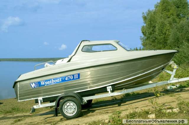 Лодку (катер) Wyatboat-470 П