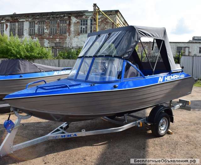 Лодку (катер) Неман-450 алюминиевый