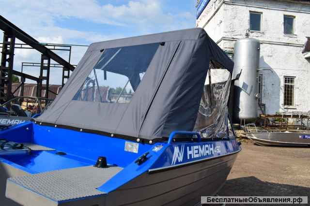 Лодку (катер) Неман-450 алюминиевый