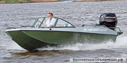 Лодку (катер) Неман-500 DC водомет