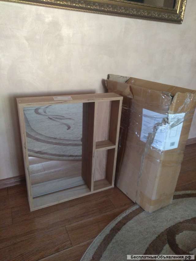 Зеркальный шкаф "экко 60" в ванную