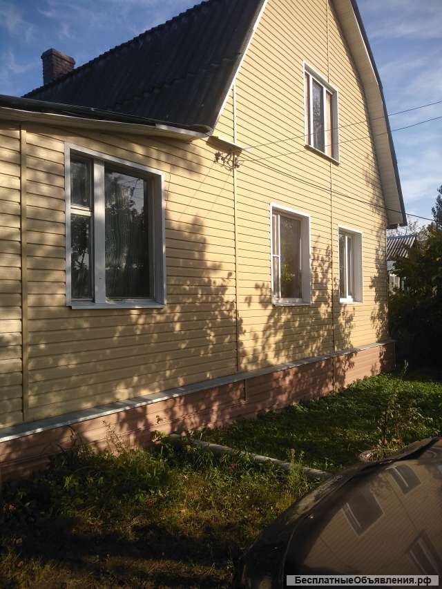 Жилой деревянный дом