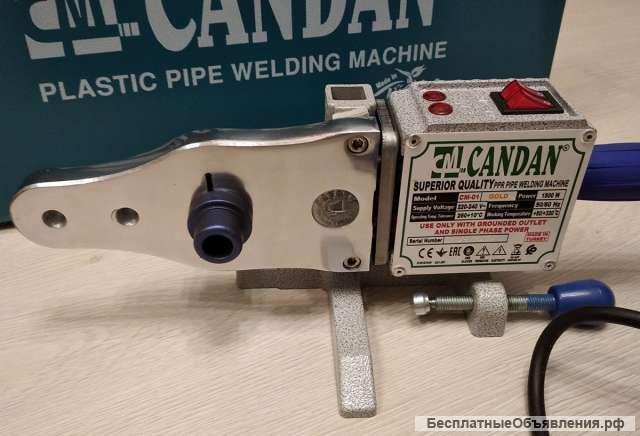 Прокат/аренда Аппарат для раструбной сварки CANDAN СМ-01 (полипропиленовые трубы)