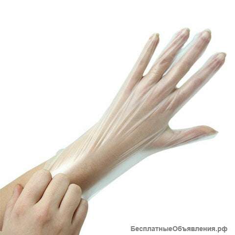 Одноразовые неопудренные перчатки 100шт
