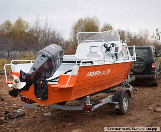 Катер (лодку) Неман-500 каютный