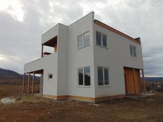 Современный дом новой постройки с шикарным видом, 130м2, село Заречное