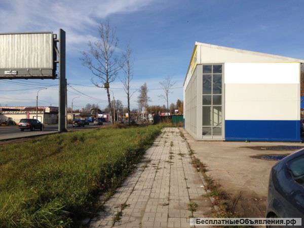 Участка 0,5 Га со зданием на первой линии Выборгского шоссе