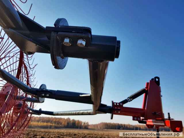 Грабли ворошилки усиленные ГВК-3,5М (5 колес, захват 3,5 метра, спица 7 мм)