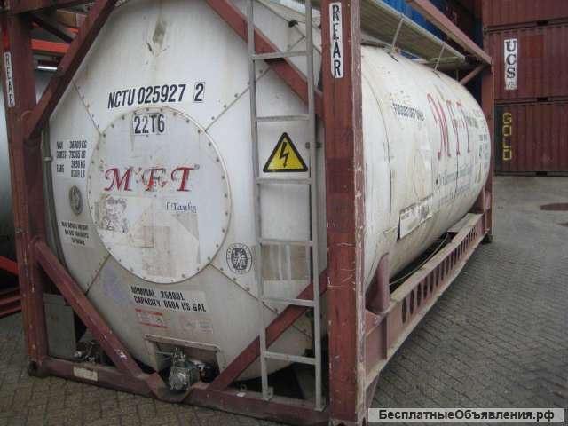 Танк контейнер nctu0259272 25кубов