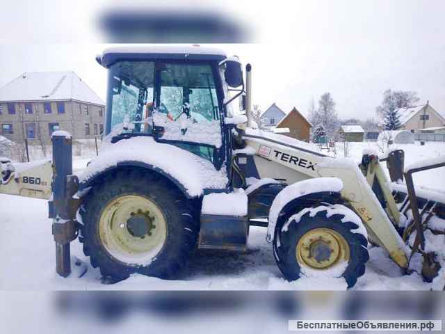 Экскаватор-погрузчик Terex 860, макс. опции