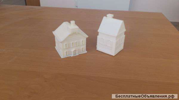Печать моделей на 3Д принтере