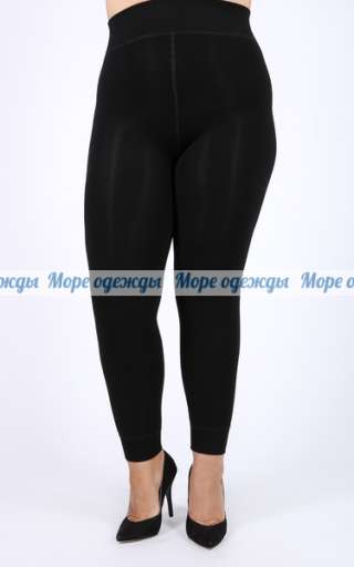 Лосины женские большого размера с меховым начесом изнутри размер 52-66