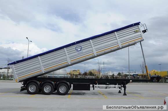 Полуприцепы зерновозы самосвальные