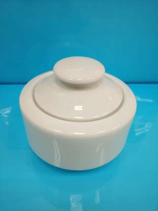 Сахарница Горчичница с крышкой, пр-во Чехия, фарфор (G. Benedikt)