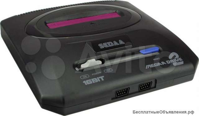 Приставка Sega Mega Drive 2 16bit