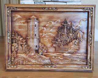 Картины (панно) из дерева