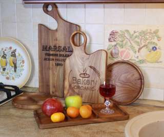 Посуда деревянная, доски, сервировочные