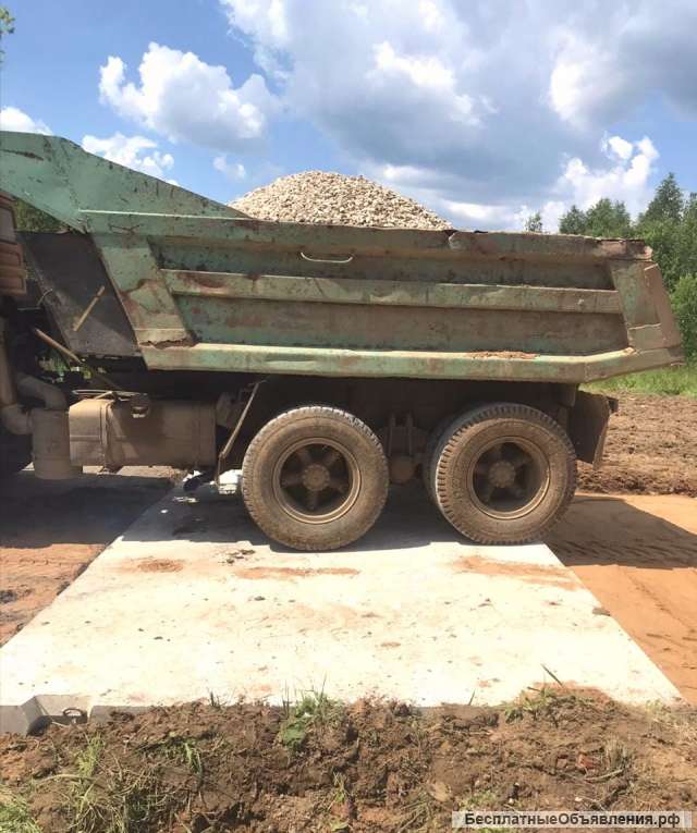 Заезд на участок