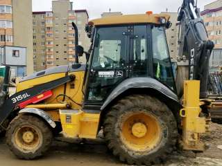 John Deere 315SL б/у экскаватор-погрузчик 2017 года