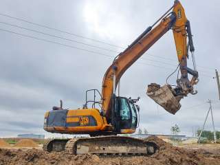 JCB JS 240 NC б/у экскаватор гусеничный (3 ковша)