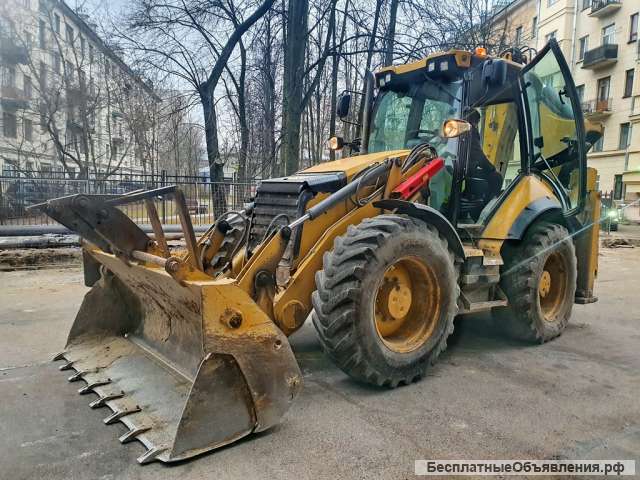 CAT 434F б/у экскаватор-погрузчик 2013 года