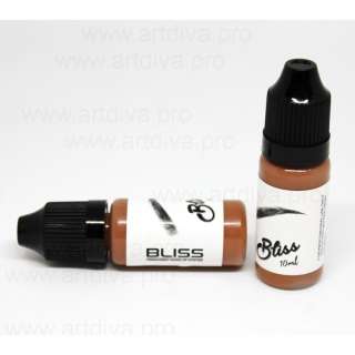 Пигмент для татуажа бровей Bliss Sienna / Красно-коричневый