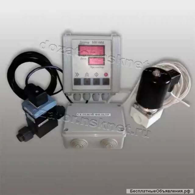 Счетчики дозаторы с арматурой из полимерных материалов