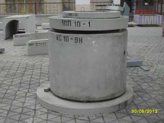 Кольца колодезные, днища, крышки