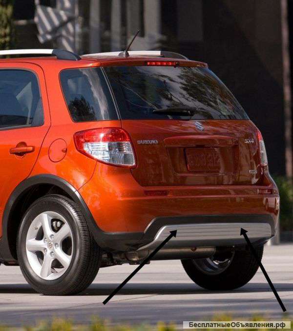 Накладка заднего бампера Suzuki SX4