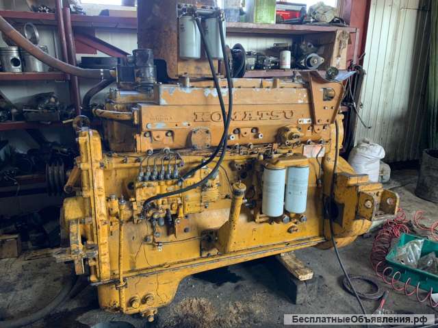Двигатель Komatsu SA6D155E-4