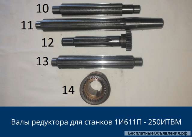 Запчасти к станку 1и611, 250итв, ит42, 95ТС