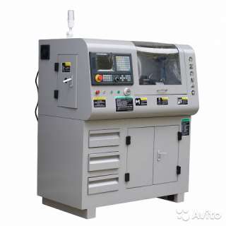 CNC210-2 мини токарный станок с ЧПУ, 1200 Вт, между центрами 400 мм, Ø обработки над станиной 210 мм