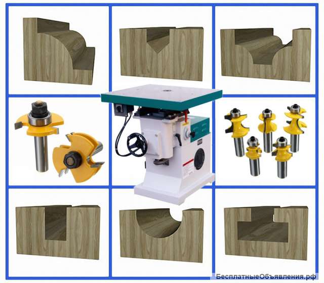 MX5115 Фрезерный станок под концевые фрезы по дереву 2.2 кВт, размер рабочего стола: 640×580 мм.