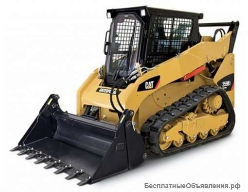 Мини погрузчик с ковшом CAT 259B в аренду