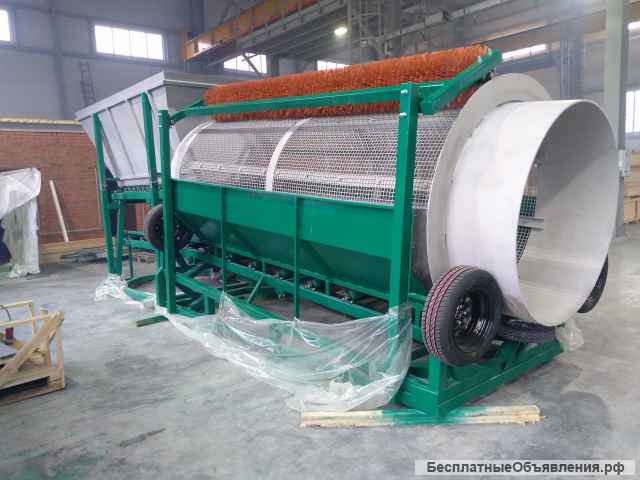 Мобильный барабанный грохот Trommel ET14 «Tornado»