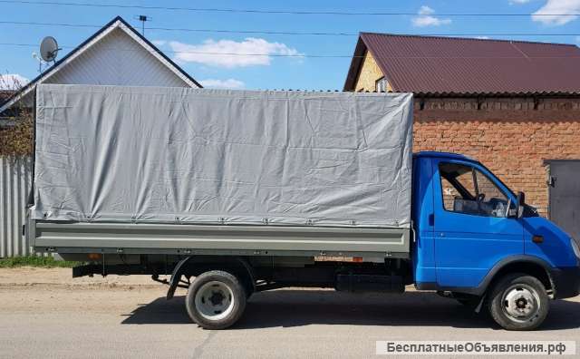 Доставка Ваших грузов Нашим автотранспортом. Газель тент 6 метров