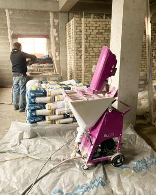 Штукатур на механизированную станцию