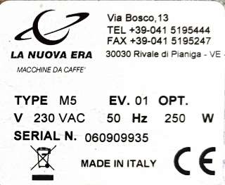 Кофемолка LA NUOVA ERA (Made in Italy)