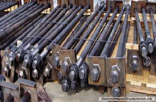 Болты фундаментные анкерные ГОСТ 24379.1-80 (24379.1-2012)